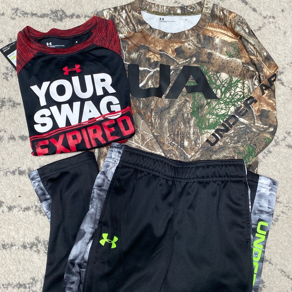 Under Amour Bundle- Boys 4T NWT